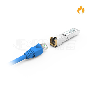 シスコ/ジュニパー対応10GBase-T SFP + 銅製トランシーバー高度EMI保護10Gbps 30m RJ45光ファイバートランシーバーPOE - Product Image 1