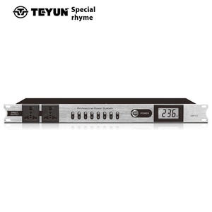 Secuenciador de potencia profesional de 10 vías para Audio Video e iluminación Función de filtrado independiente Control de secuencia de toma de video - Product Image 4