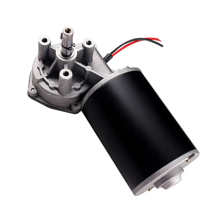 DMKE D49 D59 D63 76mm 63mm 45W 50W 12V 24 V Schiebe tor Tür offenes Bürsten getriebe motor 12 24 Volt Gleichstrom Schnecke Garagentor Getriebe motor