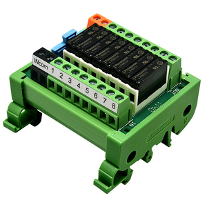 Scheda di controllo del modulo relè 5v a 8 canali 12v piccolo modulo relè multiplo scheda amplificatore di uscita Plc relè elettromagnetico sigillato - Product Image 4