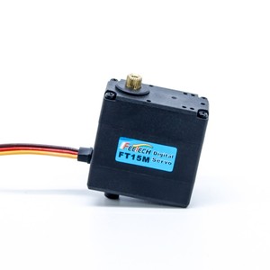 FEETECH FT15M 15 kg Standard Metal Gear Digital Robot Servo Motor Double Shaft Remote <strong>Control</strong> Unisex Toy Motor Components Boats