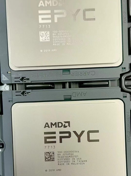 AMD epyc Milan 7713 cpu processor 64 core 128 thread socket sp3-100-000000344