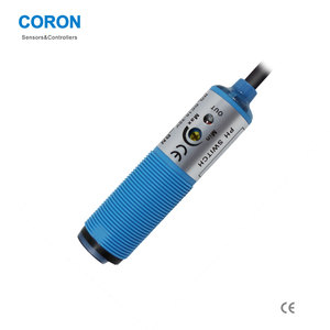 Sensor de interruptor óptico CORON, Sensor fotoeléctrico reflectante difuso, salida NPN, rango de detección de 0-80cm, detección de localización - Product Image 3