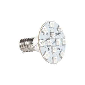 E14 RGB LEDライトAC24V 40mm 16LED Smd5050ピクセルRGBカラーテーマパーク用 - Product Image 2