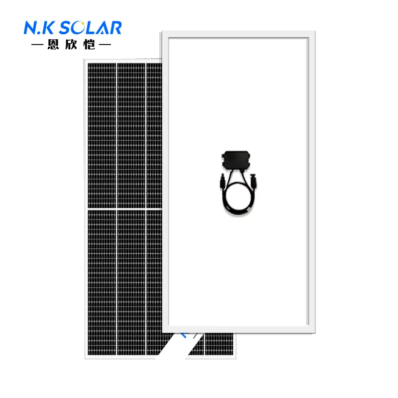 Panel solar de alta eficiencia Mono 330W 340W 350W 360W 370W 375W 380W 400W Todo el panel solar monocristalino negro Precio