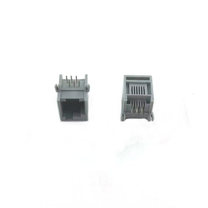 EV3 RJ11 RJ12 6P6C sağ toka soket fiş Motor sensörü soket yapı taşları uyumlu legocompatible Ev3 <span class=keywords><strong>NXT</strong></span> 45544 45560 tuğla oyuncak