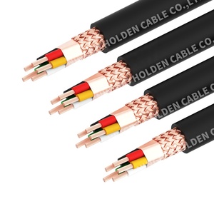 18 26 24 22 20 AWG 2 3 4 5 6 çekirdek pvc korumalı tel saf bakır RVVP kontrol güç elektrik kablosu - Product Image 3