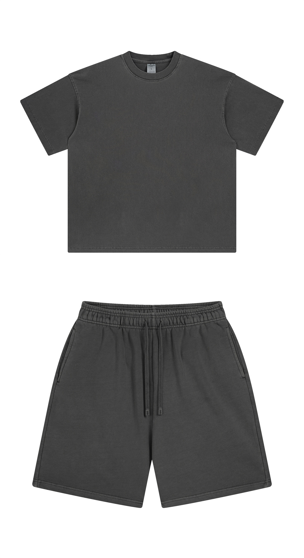 Washed Dark Grey