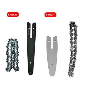 Wholesale Semi Chisel Chainsaw Accessories 4/6 Inch <strong>Chain</strong> Guide Electric Chainsaw <strong>Chains</strong> and Guide <strong>Used</strong> for Logging and Pruning - Product Image 3