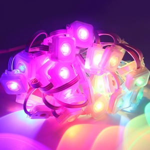 Waterproof IP67 Smart RGB Pixel LED Eave <strong>String</strong> Lights for Permanent Outdoor Christmas &amp; House Decor - Product Image 3