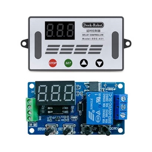 สวิตช์รีเลย์ตั้งเวลาดีเลย์ DC 12V DDC-431,ตัวควบคุมการหน่วงเวลาหน้าจอ LED ดิจิทัล MOS Y98E - Product Image 1