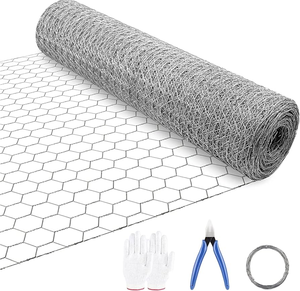 Rete esagonale in acciaio inox esagonale gabbia di pollo GalvanizedHexagonal di alta qualità maglia esagonale 1mm - Product Image 2