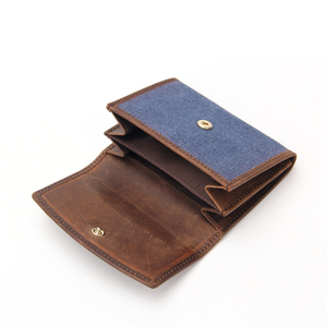 纤薄钱包帆布材质定制钱包 - Product Image 4