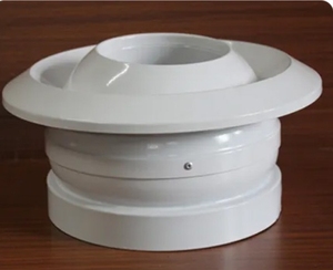 Modern White Aluminum Eye Ball Type Round Jet <strong>Nozzle</strong> <strong>Diffuser</strong> for HVAC Systems Air Conditioning Ventilation Office Environments - Product Image 3