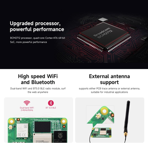 Aismartlink CM5 Pi-Rechen modul 5 mit offiziellem Raspberry Pi CM5002032 (ohne WLAN, 2GB RAM, 32GB EMMC-Flash) - Product Image 5
