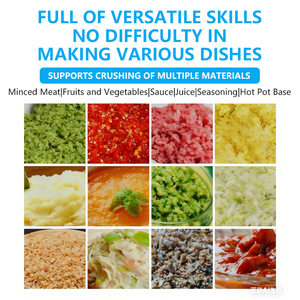 Điện thực phẩm Chopper Rau Máy xay sinh tố máy xay thực phẩm xử lý thực phẩm Máy xay sinh tố Nhà Bếp Máy xay sinh tố - Product Image 3