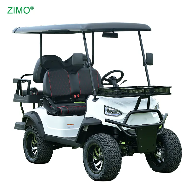 Véhicule de mobilité électrique tout-terrain 5000W voiturette de golf électrique 4 passagers avec batterie au lithium