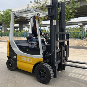 Motore elettrico a quattro ruote con carrello elevatore a corrente alternata 1 tonnellata di 1.5 tonnellate di capacità al dettaglio magazzino movimentazione di carico elevato carrello elevatore per camion di scarico - Product Image 3