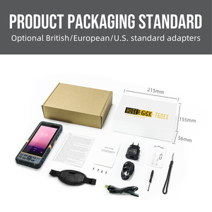 Считыватель NFC-карт HUGEROCK T60EX 9000 мАч, взрывозащищенный <span class=keywords><strong>Android</strong></span>-сканер штрих-кодов для склада, портативный КПК (PDA) - Product Image 5