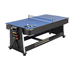 Factory Wholesale Price Popular Design 4 in 1 <strong>Multi</strong> <strong>Functions</strong> Rotating MDF <strong>Game</strong> <strong>Table</strong> for Sale,<strong>table</strong> Gaming Equipment - Product Image 3