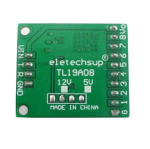 8 x Modbus Rtu AT Command RS232(TTL) PLC-Modul PC UART IO Steuerschalterplatine für Relais industrielle Automation