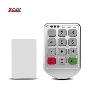 ABS Card Steel <strong>Key</strong> and Keypad Unlock Way Durable Anti-Theft Marine Electronic Smart Locker <strong>Lock</strong> ABS Door with - Product Image 1