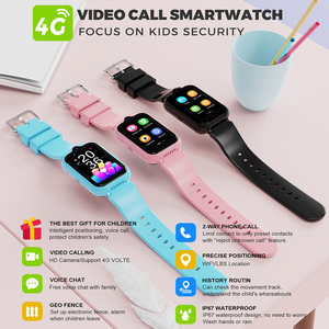 LT41 trẻ em an ninh thông minh đồng hồ tuổi thọ pin dài IP67 HD Camera 4G video SOS cuộc gọi thời gian thực Wifi Lbs vị trí Smartwatch - Product Image 3