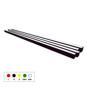 ไฟ Led เชิงเส้น25W 35W 45W,ไฟ Led สำหรับใช้ในสำนักงานไฟหรี่แสงได้ CCT ไฟ LED แบบ Linkable T5บาร์โคมไฟหลอดระแนงเชิงเส้น - Product Image 4
