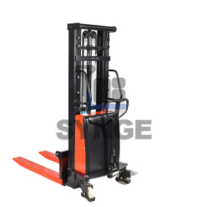 SYNGE 1T Semi Electric Charging Elevator Stack High <strong>Lift</strong> Forklift Walking <strong>Loading</strong> <strong>and</strong> <strong>Unloading</strong> Electric Forklift - Product Image 3