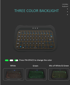 T8 Mini LED-Hintergrund beleuchtete TV-Tastatur Touchpad-Maus 2,4 GHz Wireless RF für Android Box PC Fernbedienung projektor Verwendung - Product Image 5