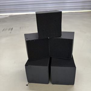 Nhà máy cung cấp tổ ong than hoạt tính hấp phụ cho thanh lọc không khí & VOCs điều trị dầu khí phụ gia độ tinh khiết 99% - Product Image 5