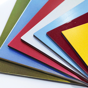 Pannelli compositi in alluminio rivestiti in PVDF per rivestimento di pareti esterne-foglio ACP ACM - Product Image 1