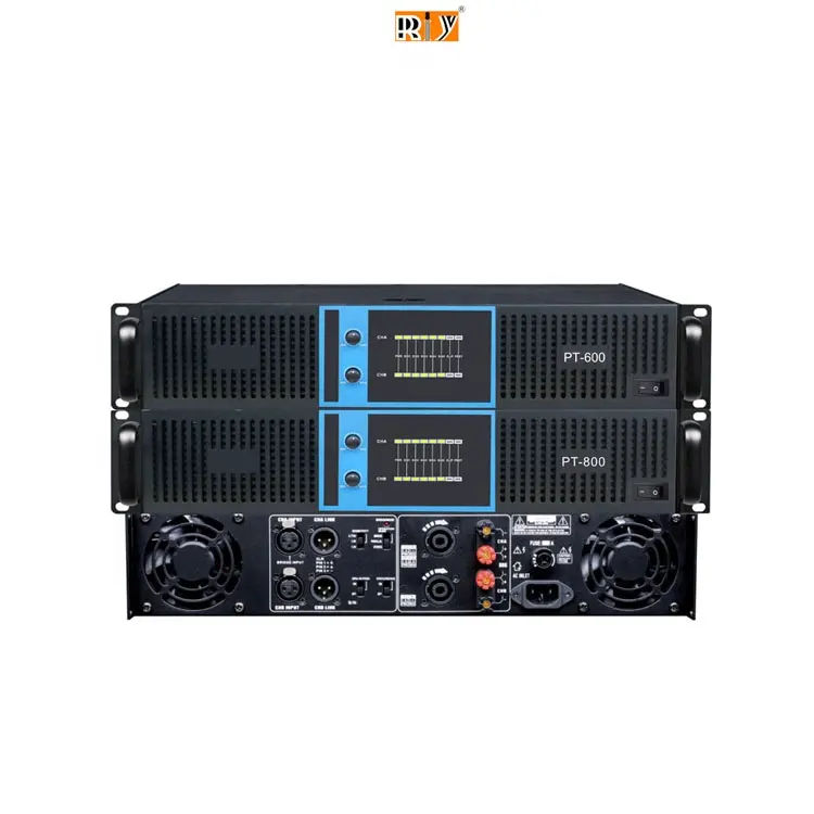 PT Series Board Power Amplifier 500W 2 Channel Sound Amplifier