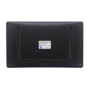 Pantalla táctil LCD capacitiva IPS de 7 pulgadas con carcasa, entrada VGA, resolución de 1024x600, compatible con Jetson Nano Raspberry Pi