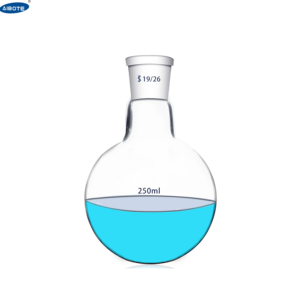 25ml 50ml 100ml 500ml 1000ml 2000ml Borosilicate <strong>Glass</strong> <strong>3.3</strong> Chemistry Round Bottom Flask With One Neck - Product Image 6