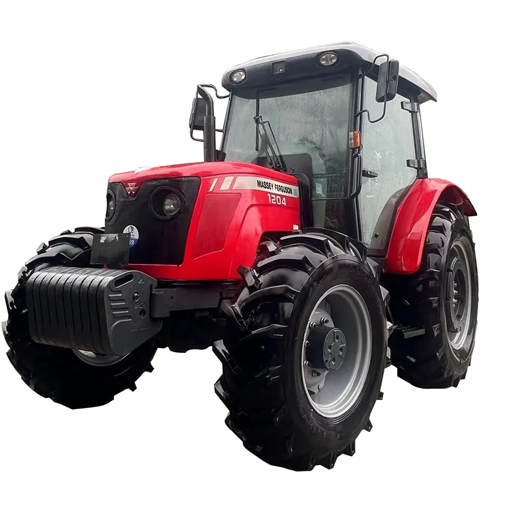 Tracteur agricole Massey Ferguson de 100 hp 120 hp mini tracteur agricole d'occasion
