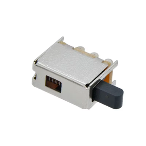 PS12F04 SMT GR ATS 3 Pin slayt anahtarı SMD montaj deliği Pin konumlandırma Peg 90 derece ile geçiş anahtarı - Product Image 5