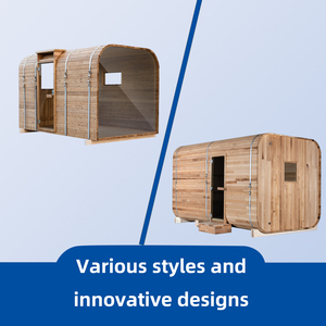 Tùy Chỉnh Thực hiện Gỗ <span class=keywords><strong>Heath</strong></span> Ngoài Trời Phòng Tắm Hơi Với Phòng Tắm Nhà Vệ Sinh Gỗ Bắn Phòng Tắm Hơi Ngoài Trời Lớn 8-10 Người Cube Phòng Tắm Hơi Ngoài Trời - Product Image 3