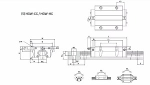 Deslizadores de guía de riel lineal de alta precisión Viextro, rodamiento de bloque deslizante para guía deslizante lineal CNC - Product Image 3