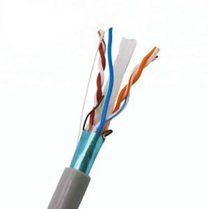 工場24Awg銅Cat6Cat5e UtpLanケーブルUv抵抗ネットワークケーブルCat5Cat6 Cat6a 24awg Sftp Cat6a 305mLanケーブル - Product Image 4