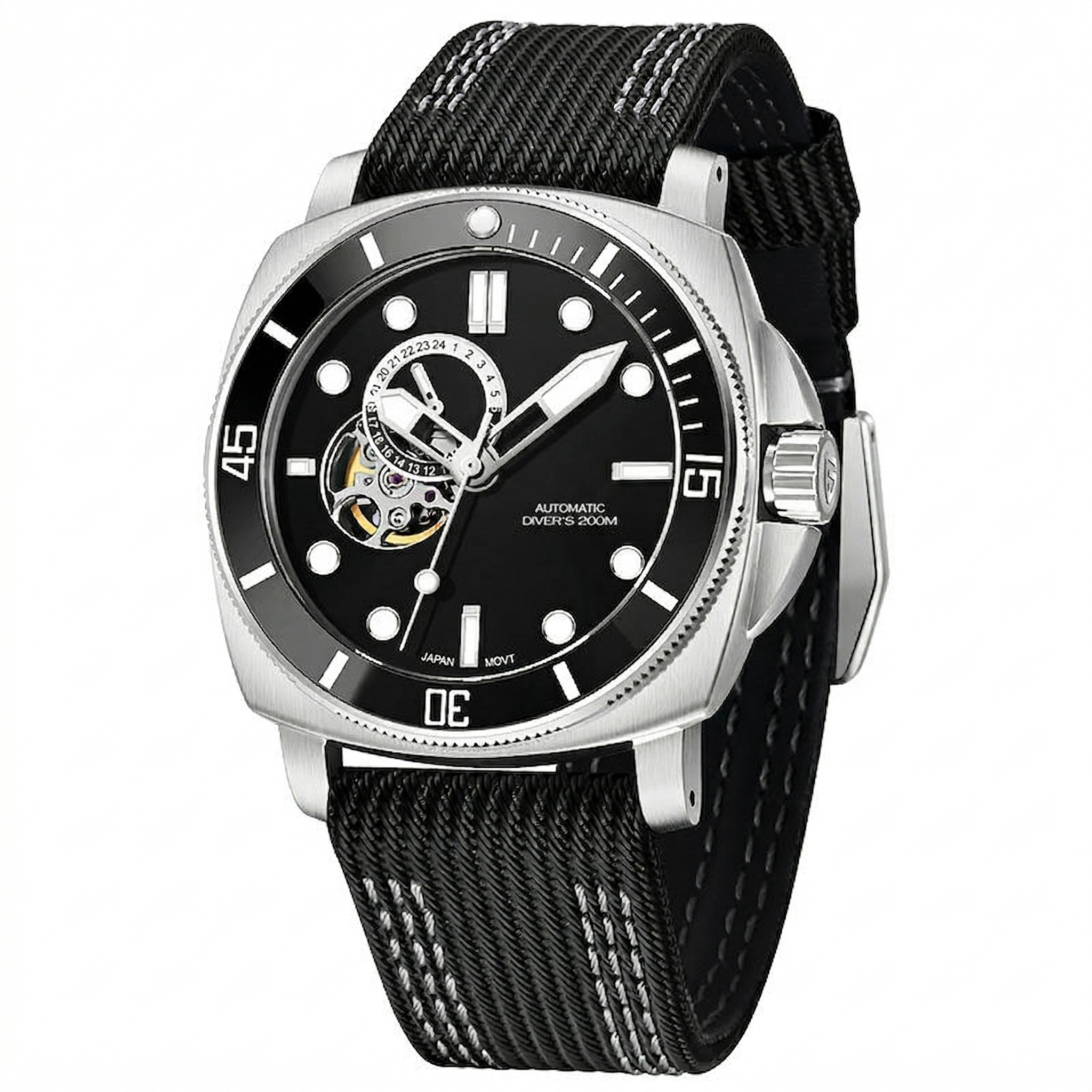 Black Nylon Strap