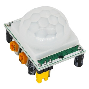 Módulo Detector de Sensor de movimiento infrarrojo humano PIR infrarrojo piroeléctrico IR de ajuste a la red para Arduino para Raspberry Pi + funda