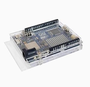 Arduino UNO Minima için uyumlu yeni muhafaza kutusu şeffaf akrilik kılıf (tahta olmadan)