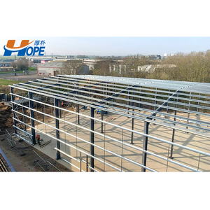 Prefabricated China Steel Structure Warehouse Manufacturers Cheap <strong>Cost</strong> <strong>of</strong> Workshop Construction Building Workshop Hot Low <strong>Cost</strong> - Product Image 4