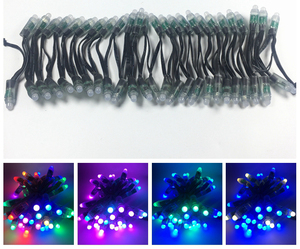 WS2811 UCS1903 SM1903 IP68 Модифицируемый многоцветный RGB рекламный сигнал светодиодный пиксельный модуль постоянного тока 5 в 12 В 12 мм - Product Image 3