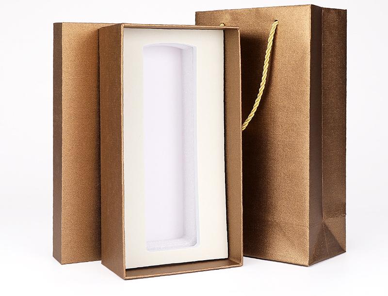 Gold with bag