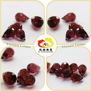 YZ fabrika fiyat büyük stok Garnet fiyat en iyi fiyat doğal kırmızı Garnet Oval şekil kesim gevşek küçük GARNET takı yapımı için - Product Image 5