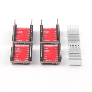 Controlador de motor paso a paso Reprap A4988 con disipador de calor tipo programador de paquete SMD