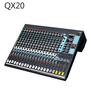 QX20 Live Sound Studio Recording Professional 20 Channel Usb Digital <strong>Pro</strong> Audio <strong>Mixer</strong> Console