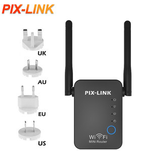 PIX-LINK WR17 Repeater High Power <strong>Wireless</strong> <strong>Network</strong> Signal Repeater Amplifier 300M Router Extender Transmitter Receiver 2 Antenna - Product Image 1